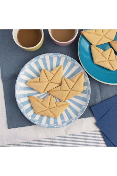 Hobist قالب بسكويت السفينة اوريغامي وقالب لب السكر