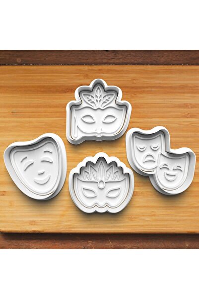 Hobist قالب حفلة تنكرية لملفات تعريف الارتباط وعجين السكر