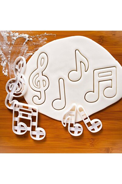 Hobist قالب كوكي بعلامة موسيقية ونموذج لب السكر