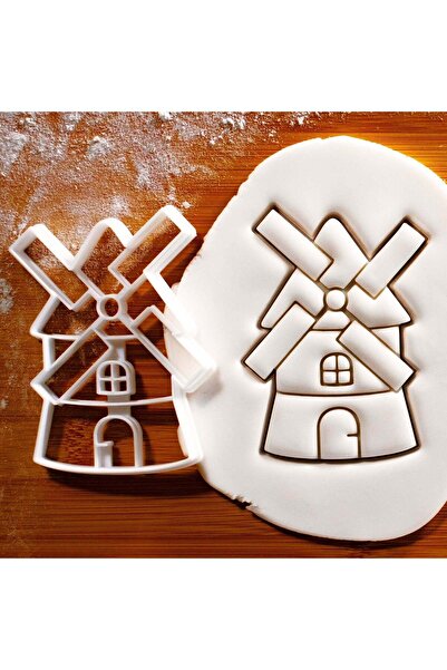 Hobist قالب بسكويت طاحونة الهواء وقالب لب السكر