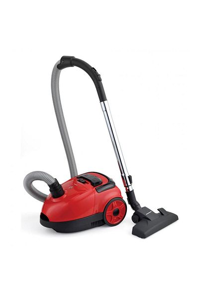Heinner Aspirator cu sac Heinner HVC-VB750RD, 750 W, Putere de aspirare 180 W, Filtru HEPA H11