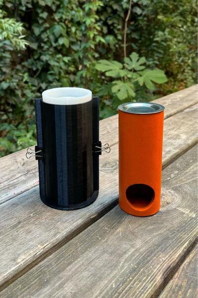 rufus concept Roni Dairesel Kasnaklı Silikon Buhurdanlık Kalıbı