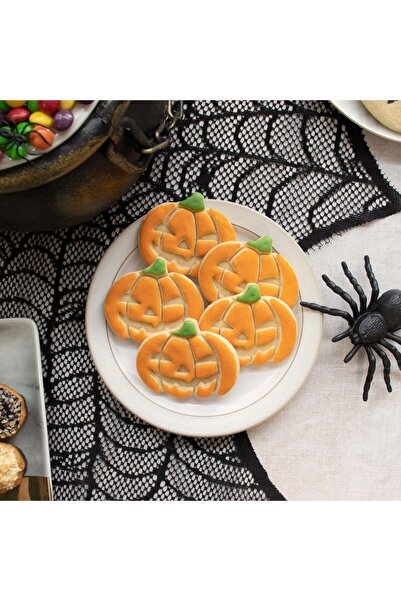 Hobist قالب كوكي على شكل قرع الهالوين وقالب لب السكر