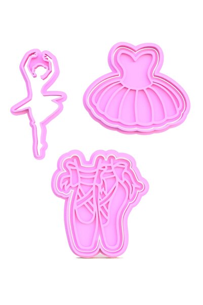 Hobist حذاء راقصة الباليه بطابع الباليه وقالب البسكويت مع فستان راقصة الباليه...