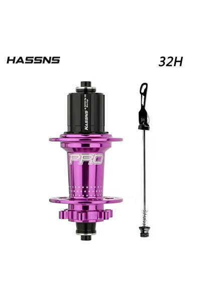 ROBESBON HASSN'S PRO 7 32H Mor Arka Jant Göbeği