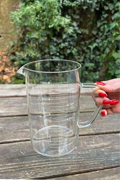 rufus concept Cam Beher 1000ml ( 10cm Çap x 16cm H )