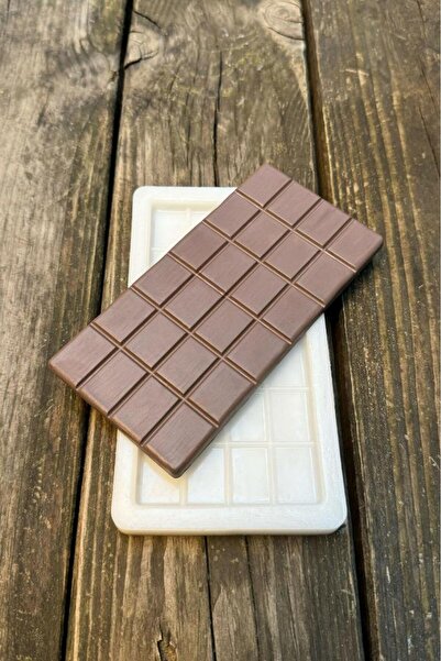 rufus concept Dikdörtgen Tablet Çikolata Silikon Mum Kalıbı