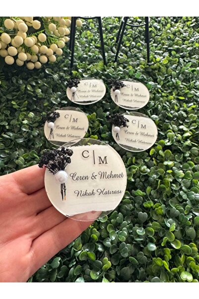 Söz,nişan, Nikah, Kına Hediyesi ,Söz Nişan Boyalı Magnet  (20Adet)