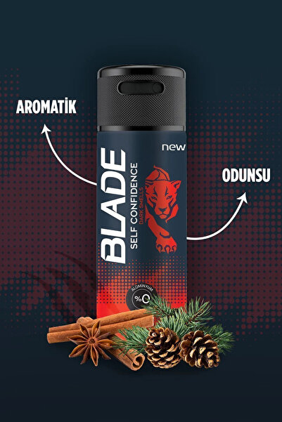 Blade 6'lı Erkek Deodorant Seti 150ml x 6 Adet