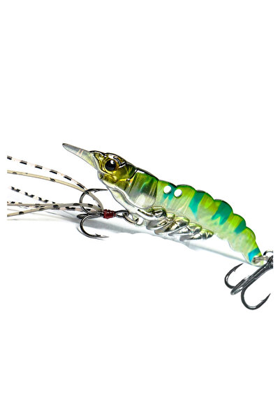 Megsaydin 5 Gr, 5 cm Vibrasyon Aksiyonlu Metal Karides Jig - Balık Avı