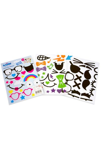 Trunki Sada autocolante v reliéfu TRUNKI (3 coli)