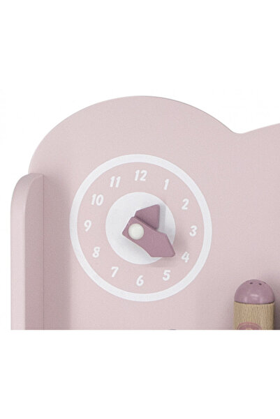 Viga Bucatarie roz din lemn cu accesorii, PolarB, Viga