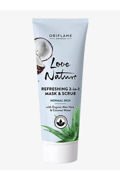 Oriflame Love Nature 2 in 1 Revitalizing Mask and Purifying 75 ml 34822