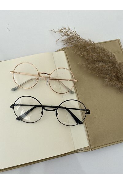 NOVATOS Unisex Harry Potter Gold Glasses