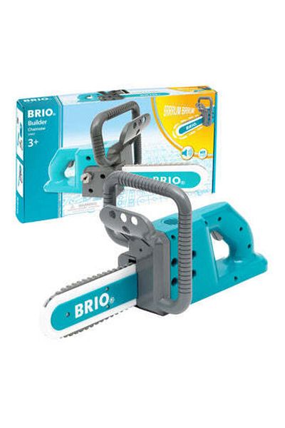 BRIO Elektronická hračka - motorová pila s příslušenstvím BRIO, 3+ let