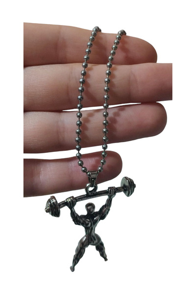 Alux Sportsman Men's Silver Color Gift Necklace