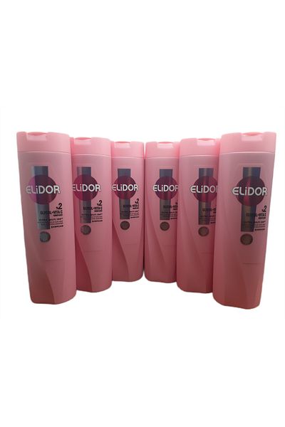 Elidor 2% Glycol Vita C Complex Shampoo 400 Ml, 6 Pieces