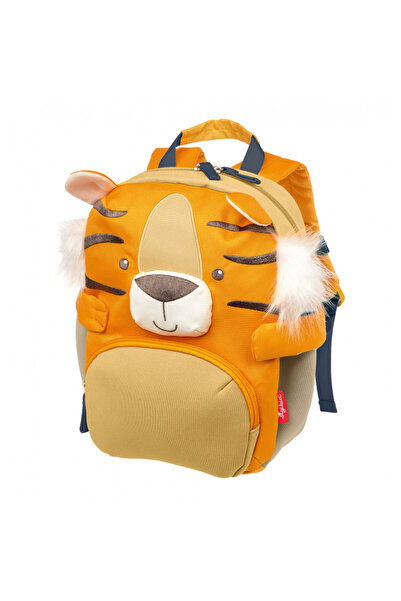 Sigikid Rucsac pentru copii Tigru cu labe si urechi 3D, Sigikid