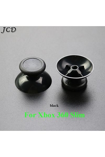 JCD لـ Xbox 360 Slim، 10 قطع بديلة لعصا الإبهام التناظرية ثلاثية الأبعاد، غطاء قبضة الفطر لعصا الإبهام