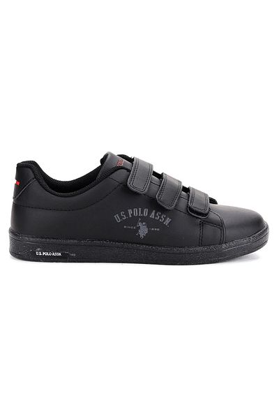 U.S. Polo Assn. Singer 3Pr Black Unisex Sneaker Shoes