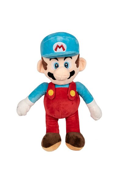 Play By Play Mario Ice plush toy (blue cap), Super Mario, 36 cm