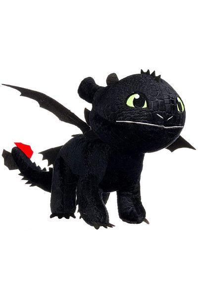 Play By Play Black Toothless plush toy, Dragons, 40 cm