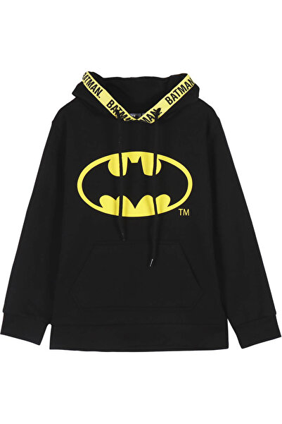 Cerda Hanorac cu gluga si buzunar frontal Batman, 7 ani / 122 cm