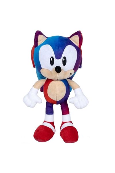 Play By Play Sonic Plush Toy Gradient Blue-Red, 28 cm