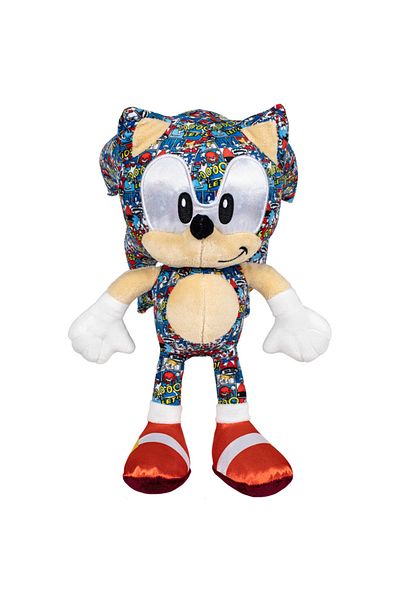 Play By Play Sonic Comics plush toy - comic book, 30 cm