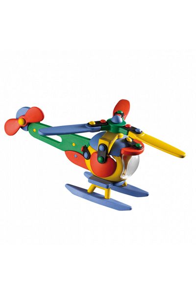 MicoMic Mic-o-mic 3D Helicopter Building Toy 089.006, 17.7 cm