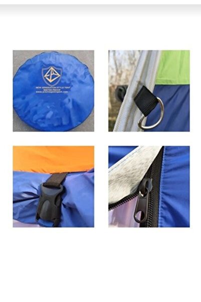 çaymekani Fully Automatic Camping Tent for 10-12 Persons Iranian Tent Çymkn45