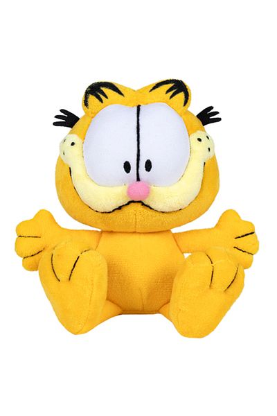 Play By Play Cute Garfield plush toy, 15 cm sitting