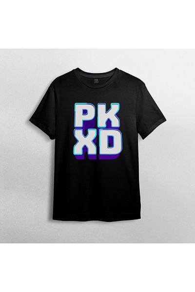 Pixxa Unisex 100% Cotton Crew Neck T-Shirt Model 2 Pk Xd Fun, Friends & Games