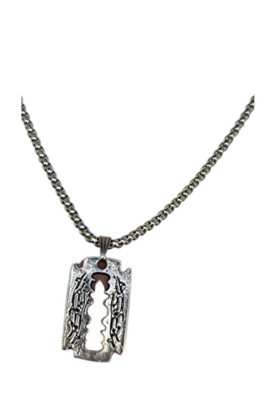 GnelD Men's Silver Color Gift Necklace