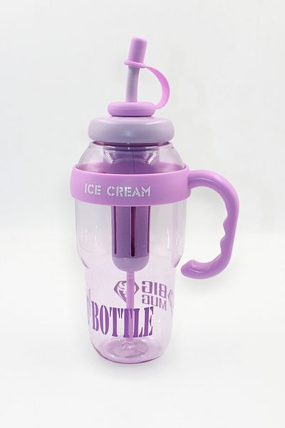Getmaxxx Ice Bottle - Flask with Straw