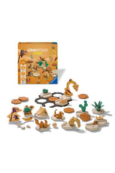 RAVENSBURGER Joc de constructie Gravitrax Junior - Desert - Set de accesorii, Desertul