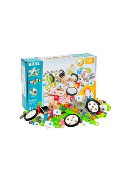 BRIO Construction set toy with lights, 123 pieces BRIO, 3+ years
