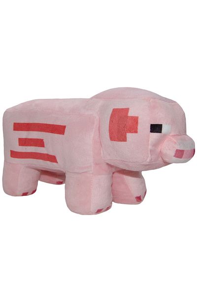 Play By Play Pig plush toy, Minecraft, 28 cm