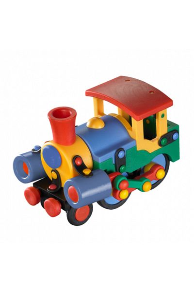 MicoMic Mic-o-mic 3D Locomotive Building Toy 089.070, 15 cm