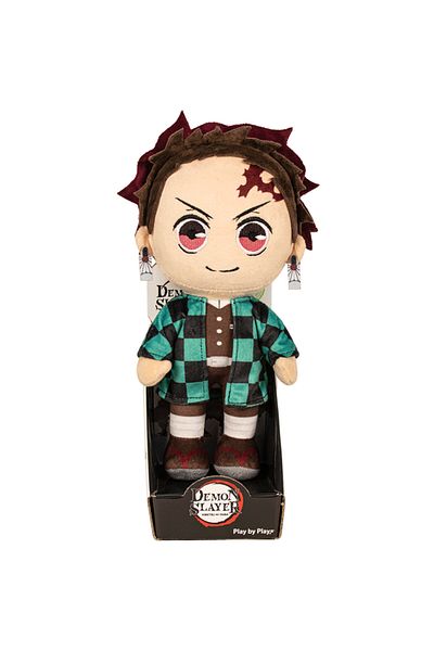 Play By Play Tanjiro Kamado Plush Toy, Demon Slayer, 28 cm