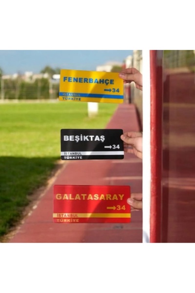 Gezegenshopping Kişiye Özel Isimli Bjk Takım Taraftar Tabelası