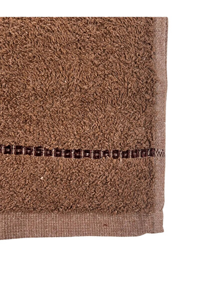 KAYABEY HOME Καφέ Χέρι Πρόσωπο Πετσέτα Επισκεπτών Ριγέ Μοτίβο Βαμβακερή Πετσέτα Κουζίνα Μπάνιο Αθλητική Πετσέτα