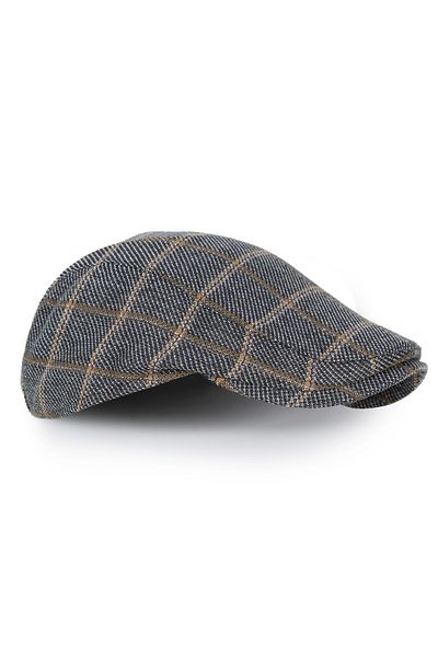 KARNAS ŞAPKA Men's Helmet - Thin Kanela Liya, Free Size Design, Italian Pattern and Patterned Inner Lining