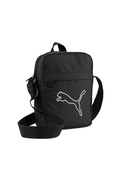 Puma Plus Portable Black Shoulder Bag 09118201