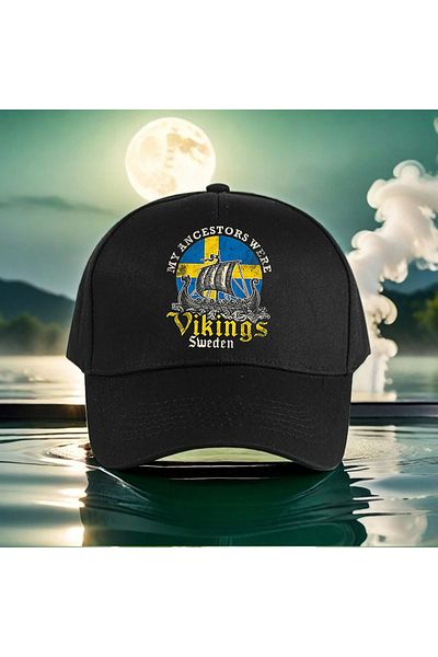 LEIVOR Καπέλο με κουμπωτά Vikings Sweden