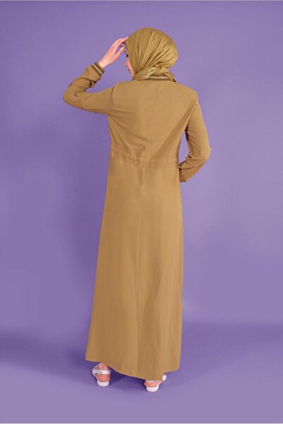 Alvina Elastic Cuffed and Laced Top Coat 10385