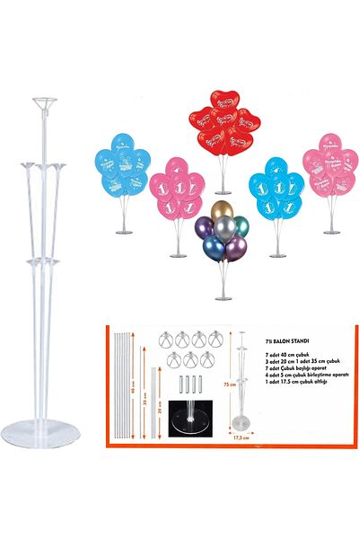 mtm My The Mall Balloon Stand 75 cm