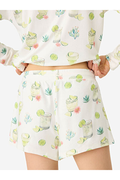 PJ Salvage Pyjamashorts Limes & Sunshine Sleepwear Schlafmode Schlafanzug