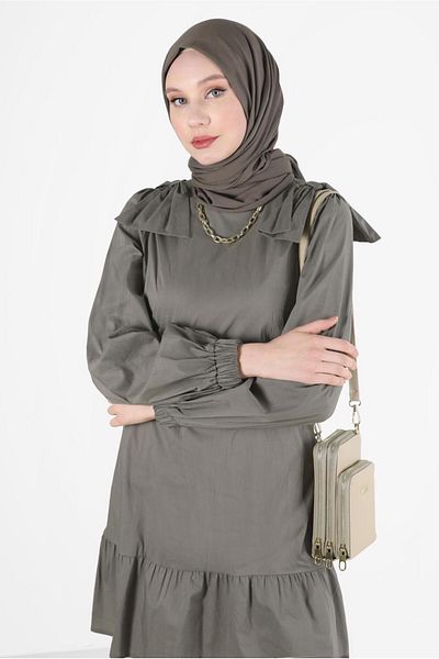 Alvina Tunic 42663 - Bow Detailed