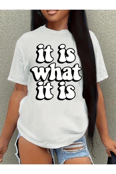 AZIZI TEKSTIL Άνετο κοντομάνικο μπλουζάκι με πέτο για την άνοιξη και το καλοκ...